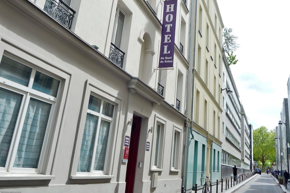 Hotel Du Quai De Seine Parijs Buitenkant foto