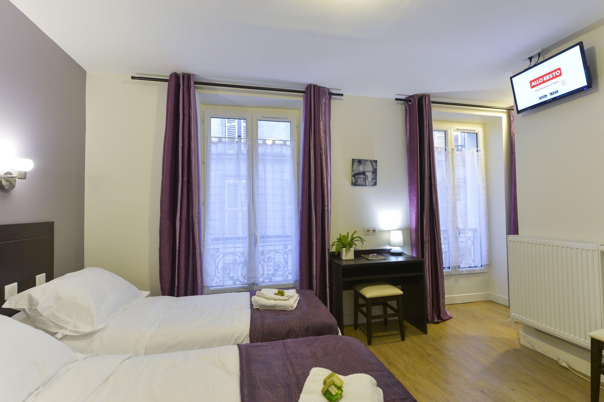 Hotel Du Quai De Seine Parijs Buitenkant foto