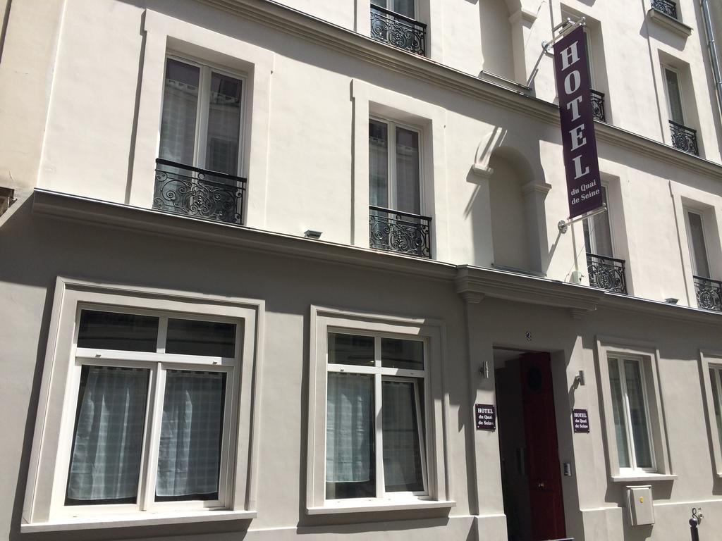 Hotel Du Quai De Seine Parijs Buitenkant foto